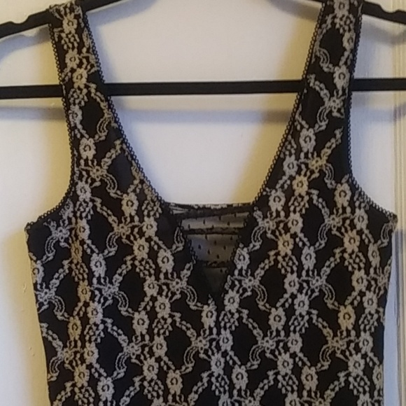 Free People Semi Sheer Floral Dress - Picture 2 of 5